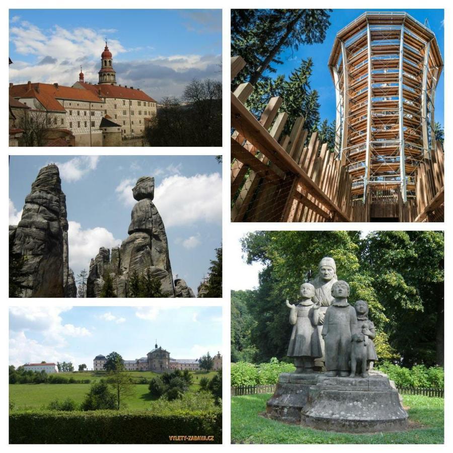 Penzion U Pesiku Červený Kostelec Buitenkant foto